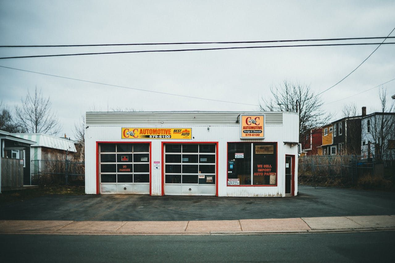 Independent neighborhood auto repair shop